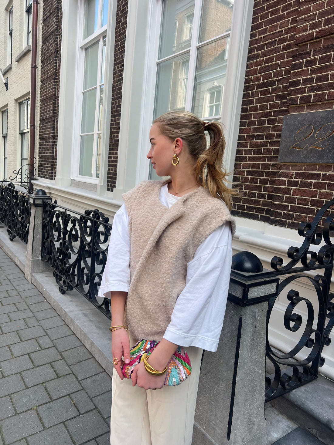 Veste Maddy beige
