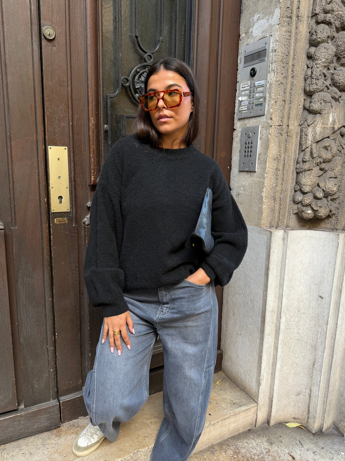 Pull Caroline noir
