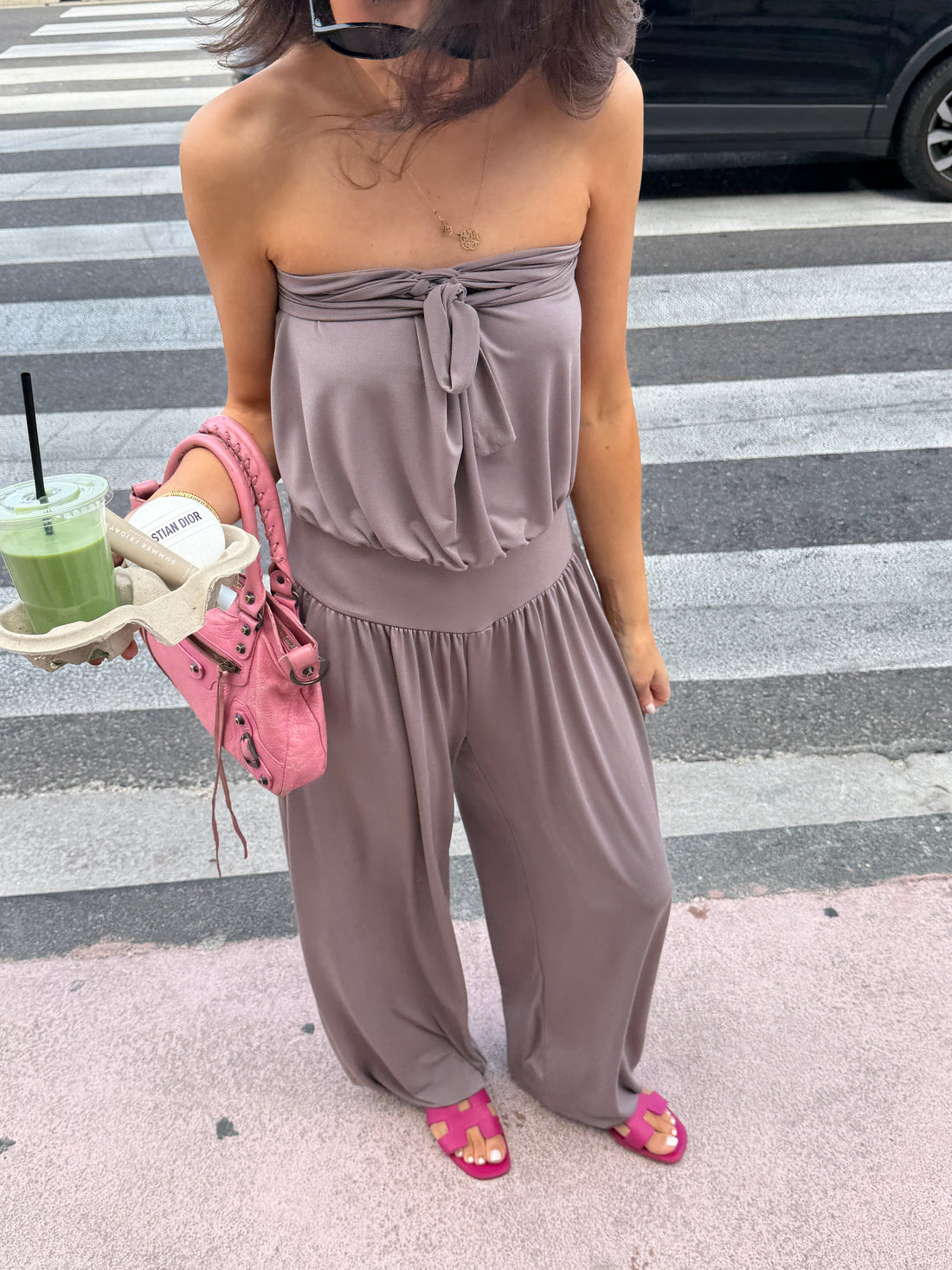 Combinaison Victoria taupe