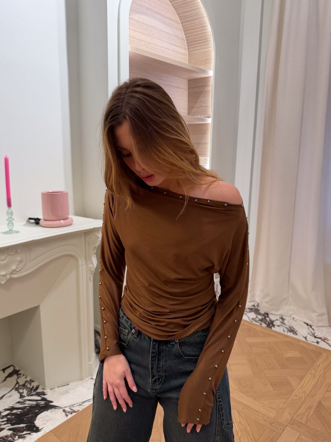 Haut Hailey marron
