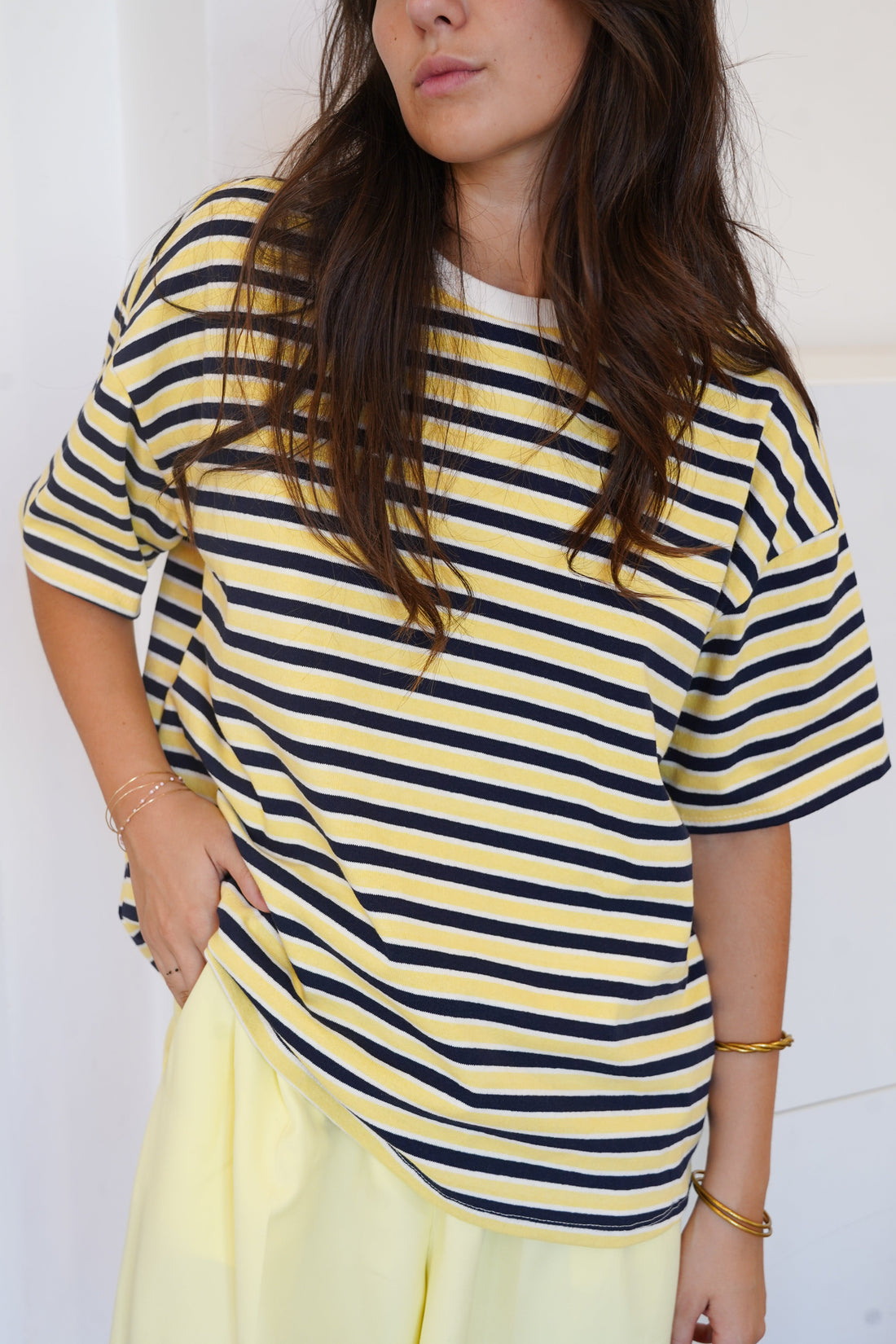Tee-shirt Sandrine jaune