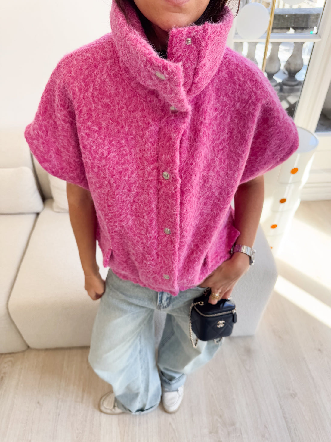 Veste Anais rose