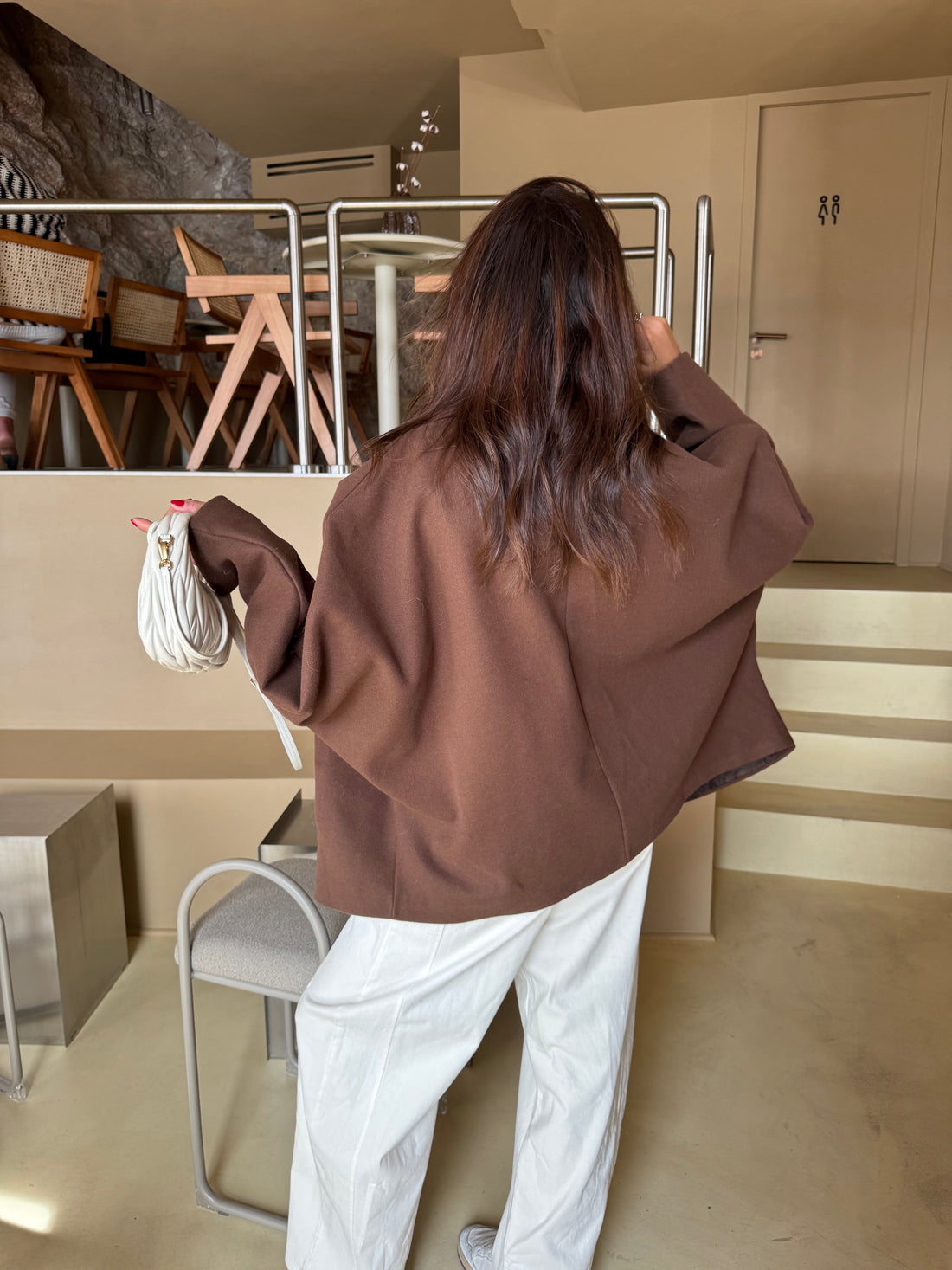 Manteau Agathe marron