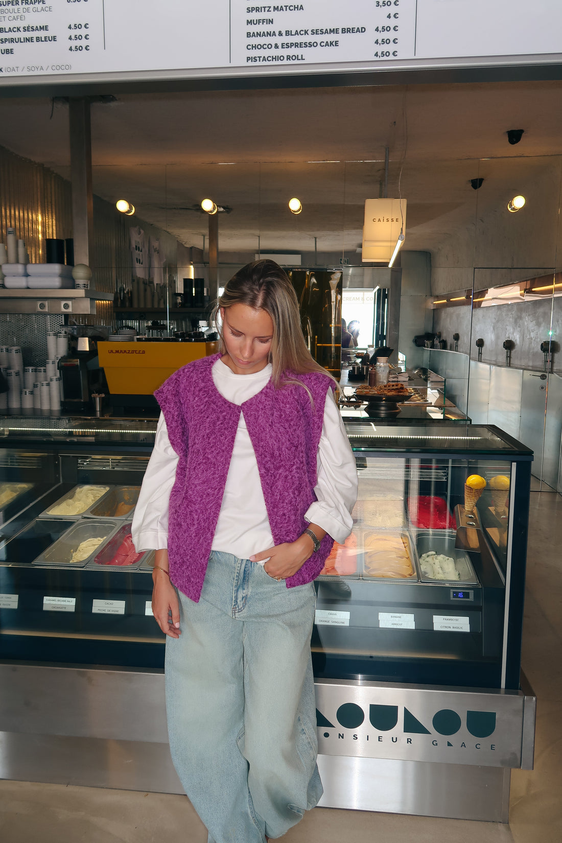 Veste Maddy violette