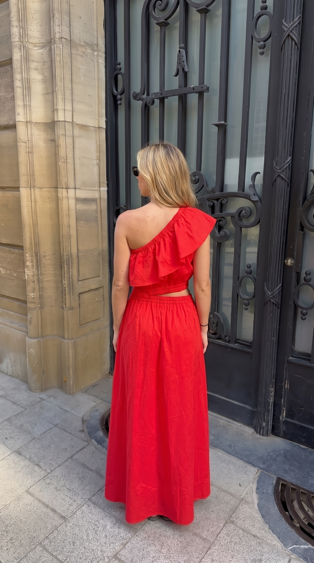 Robe Cléo rouge