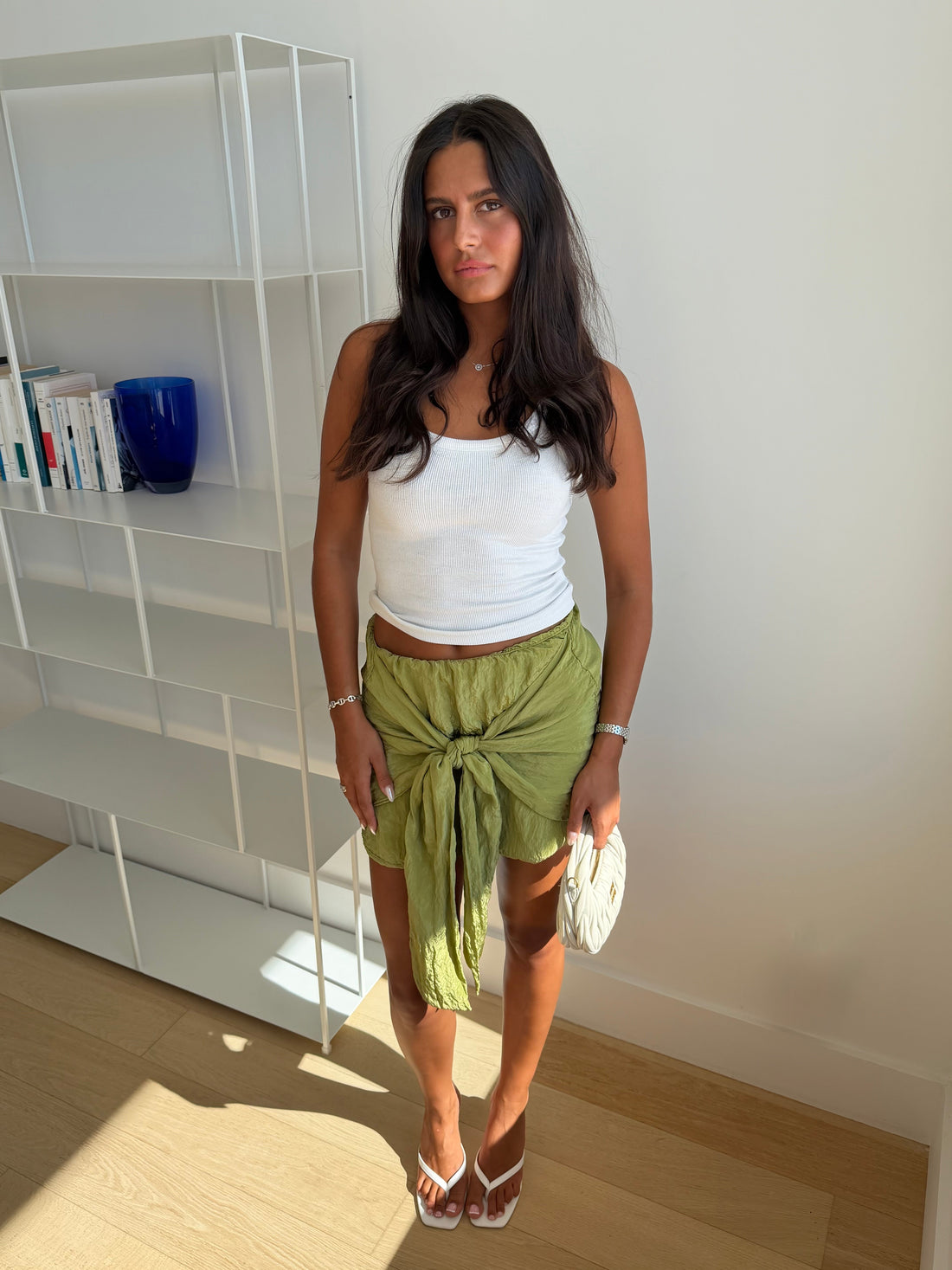 Jupe Melina verte