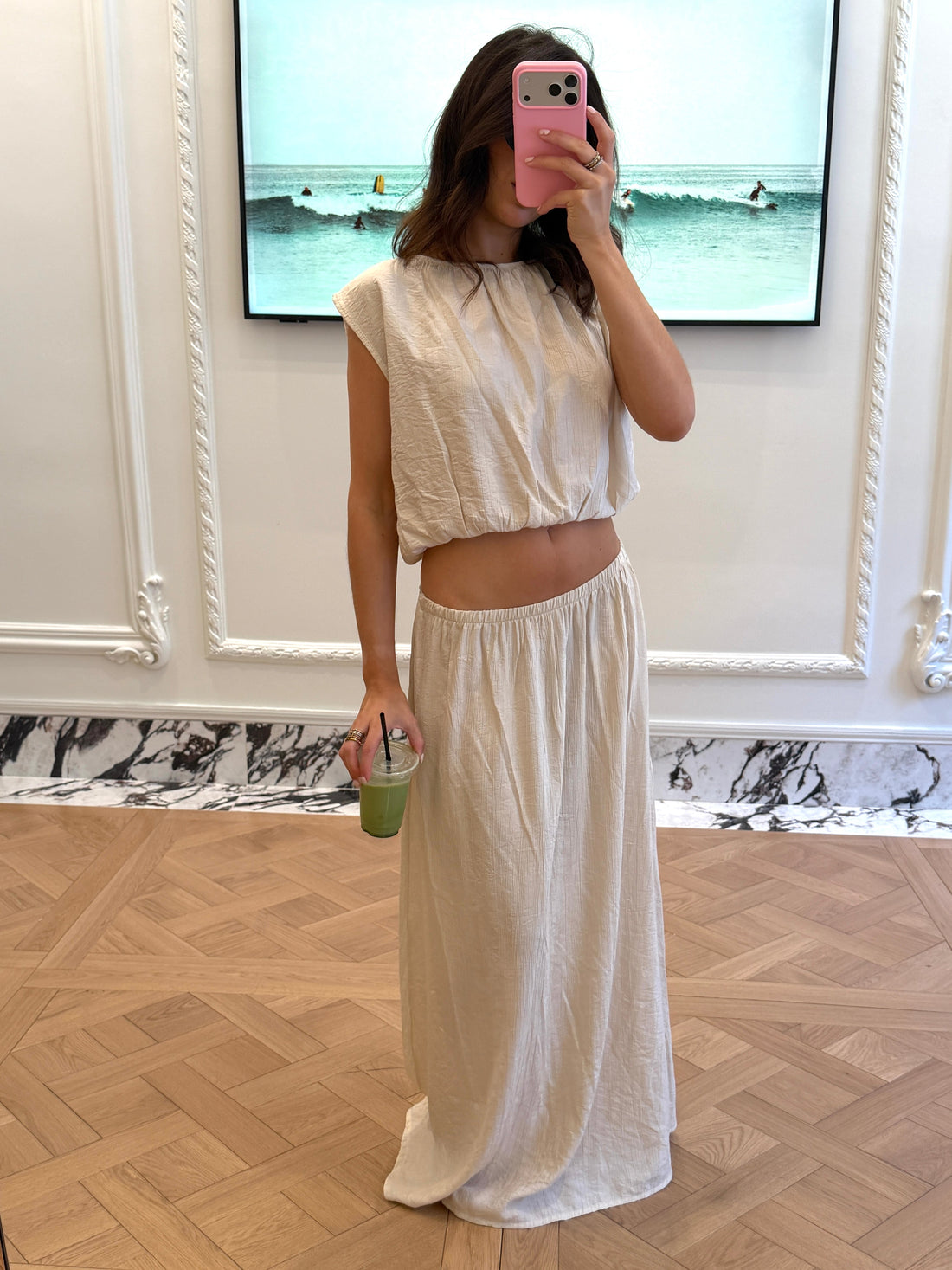 Ensemble Daniella beige