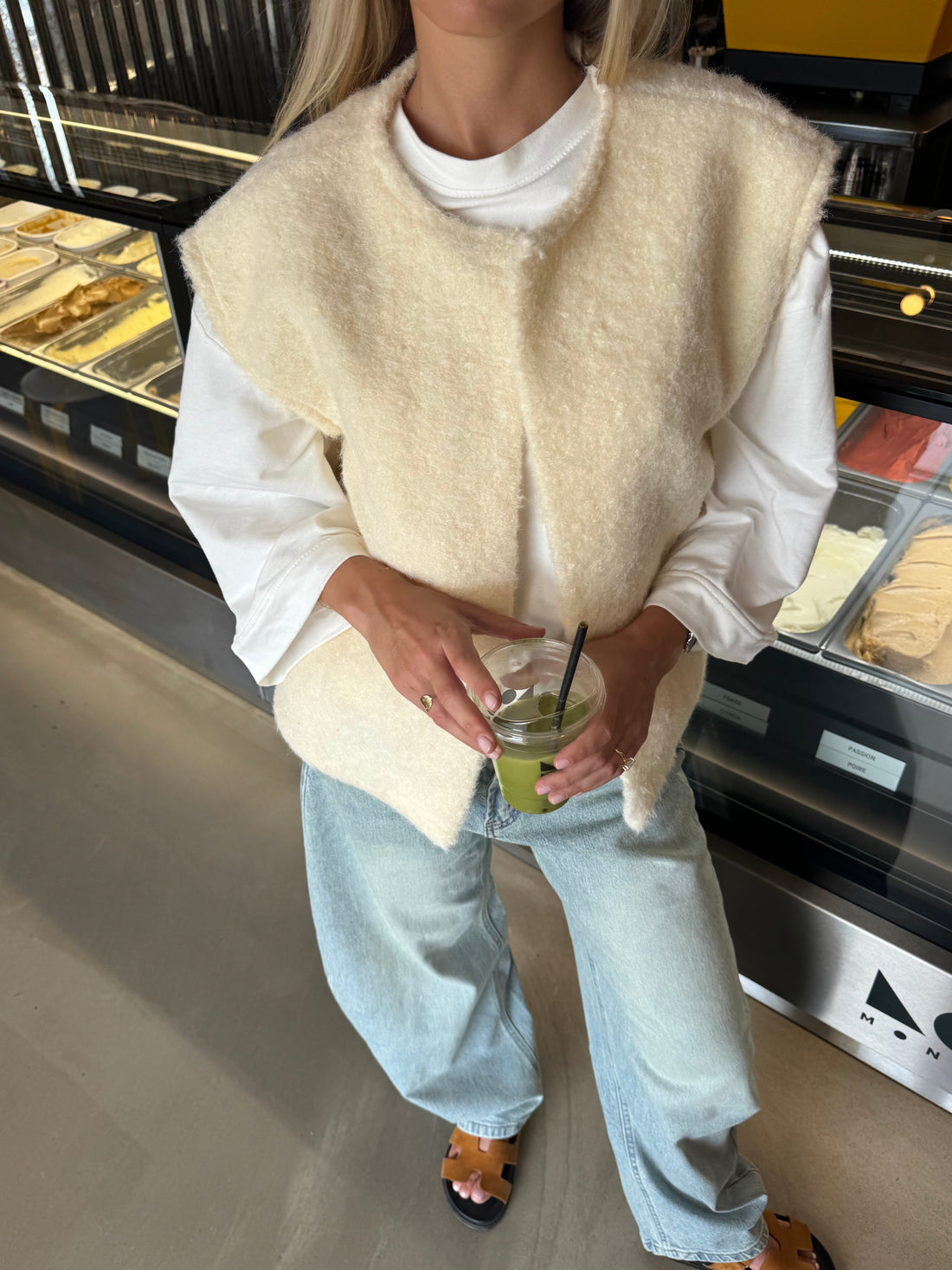 Veste Maddy crème