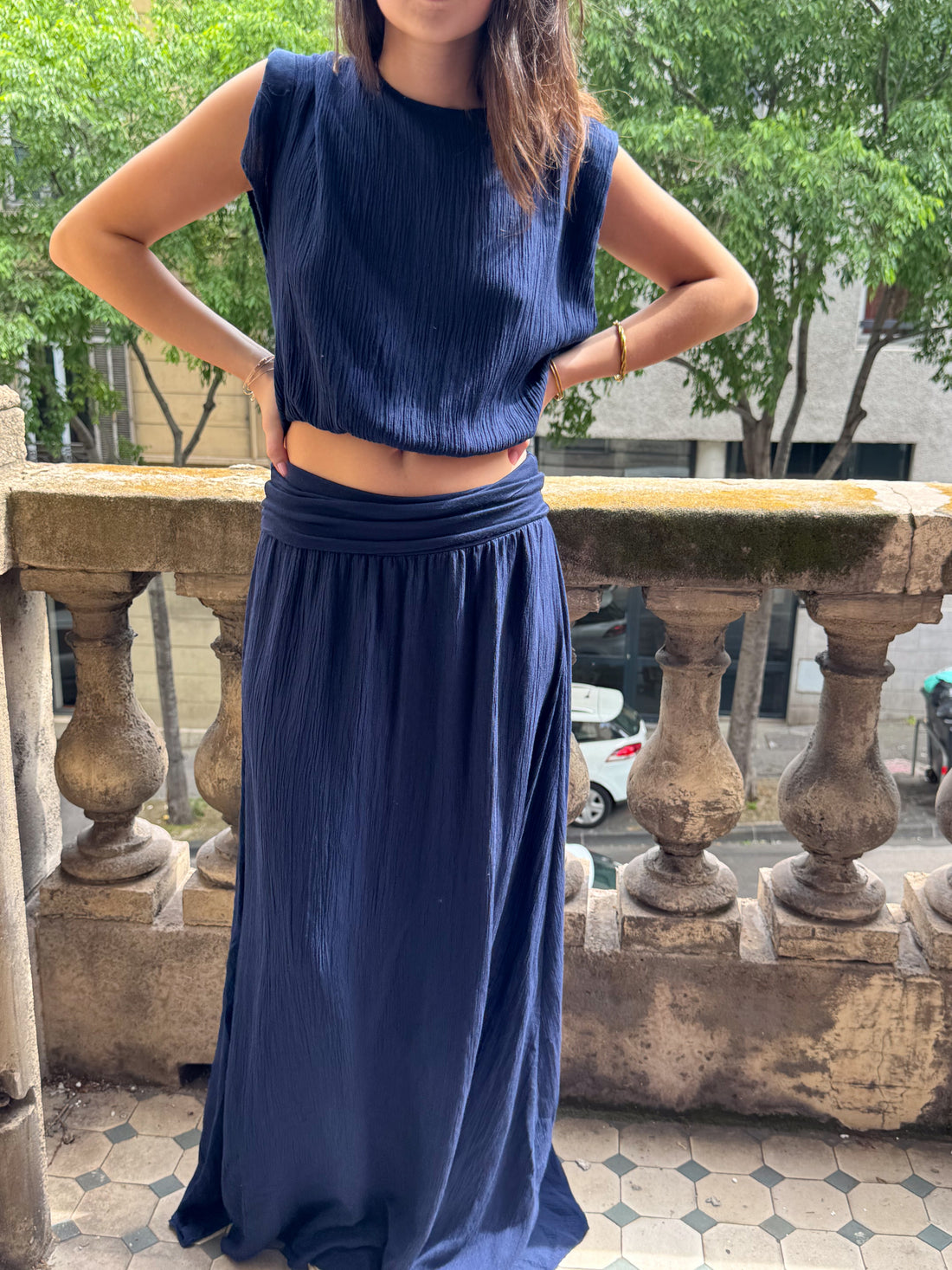 Ensemble Audrey bleu marine