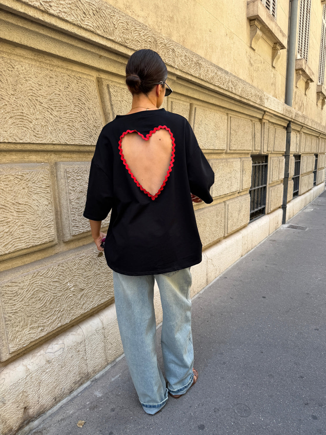 Tee-shirt Julietta noir