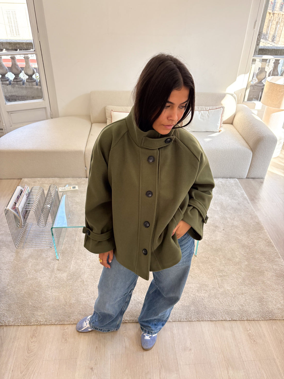 Manteau Calix kaki