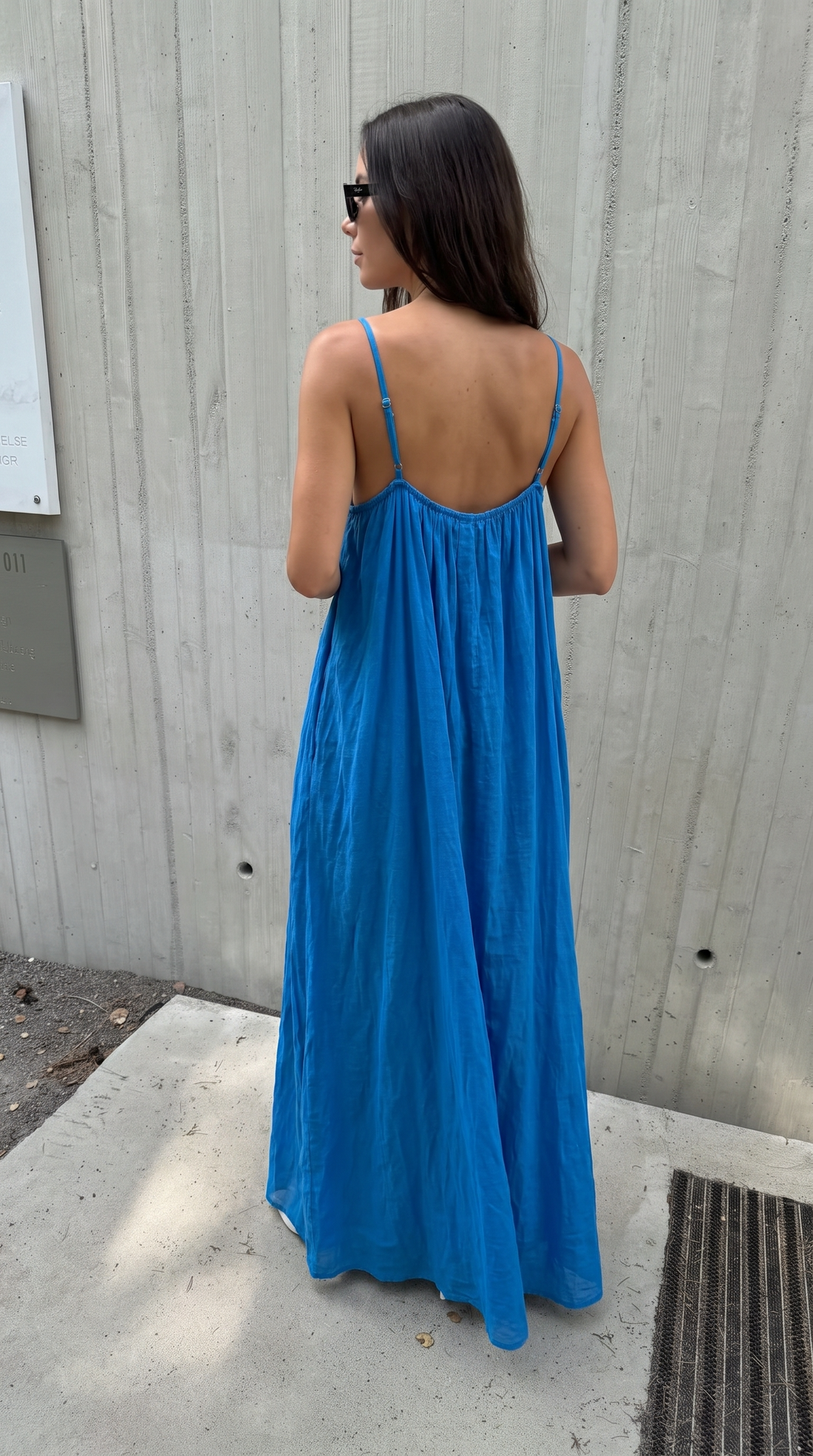 Robe Parker bleu