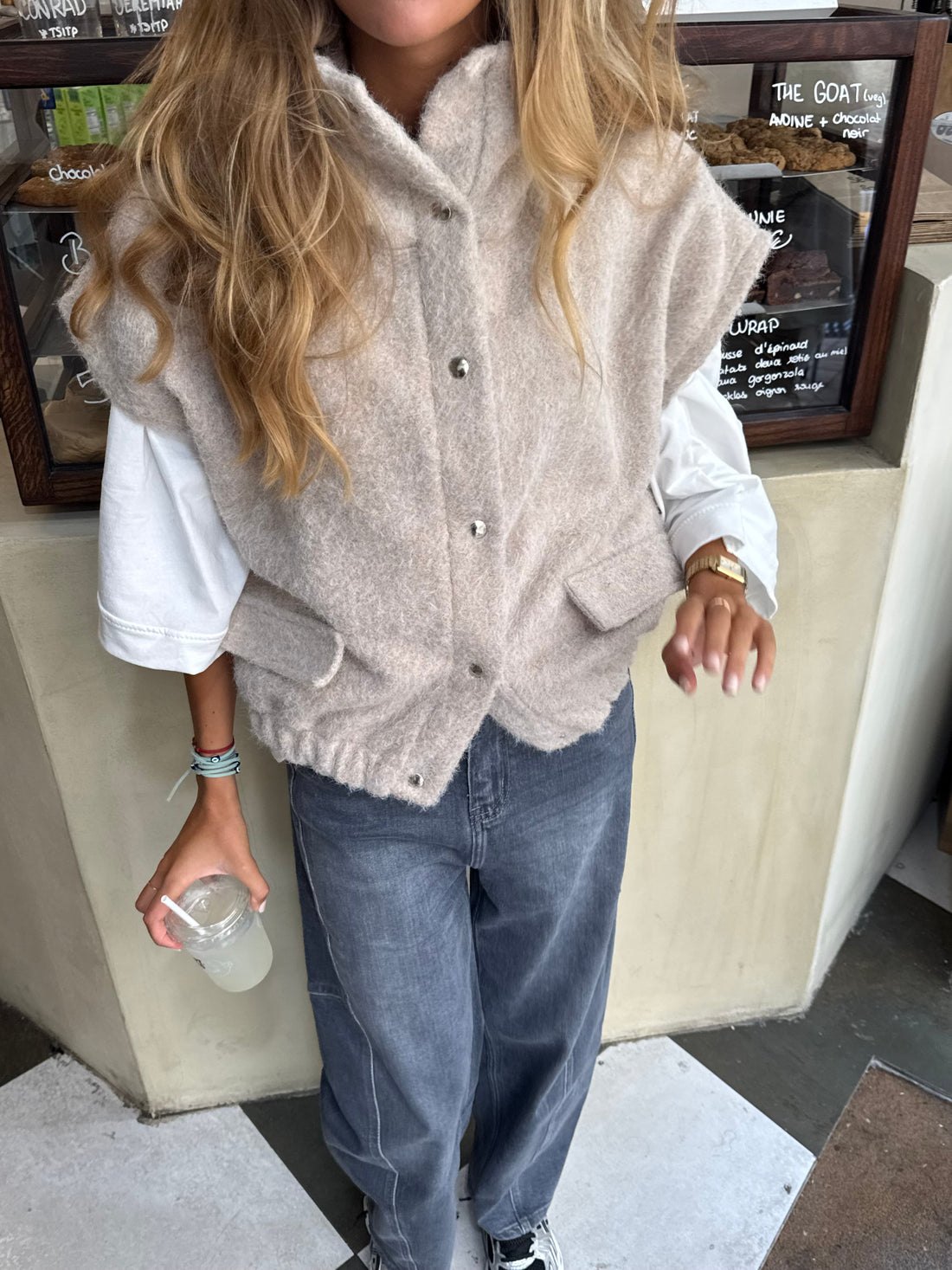 Veste Anais beige