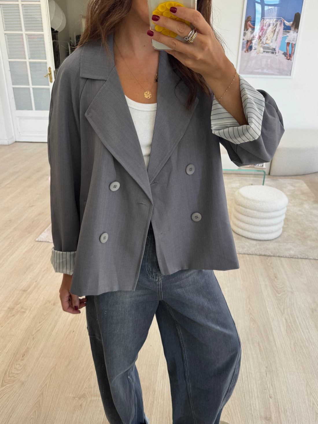 Blazer gris Nolan