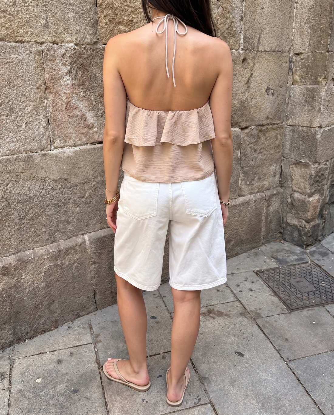 Haut Isadora beige