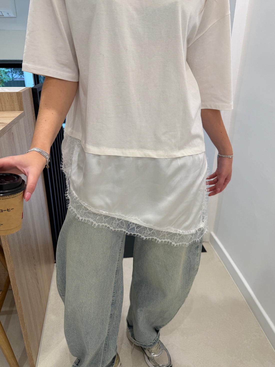 Tee-shirt Lizzie blanc