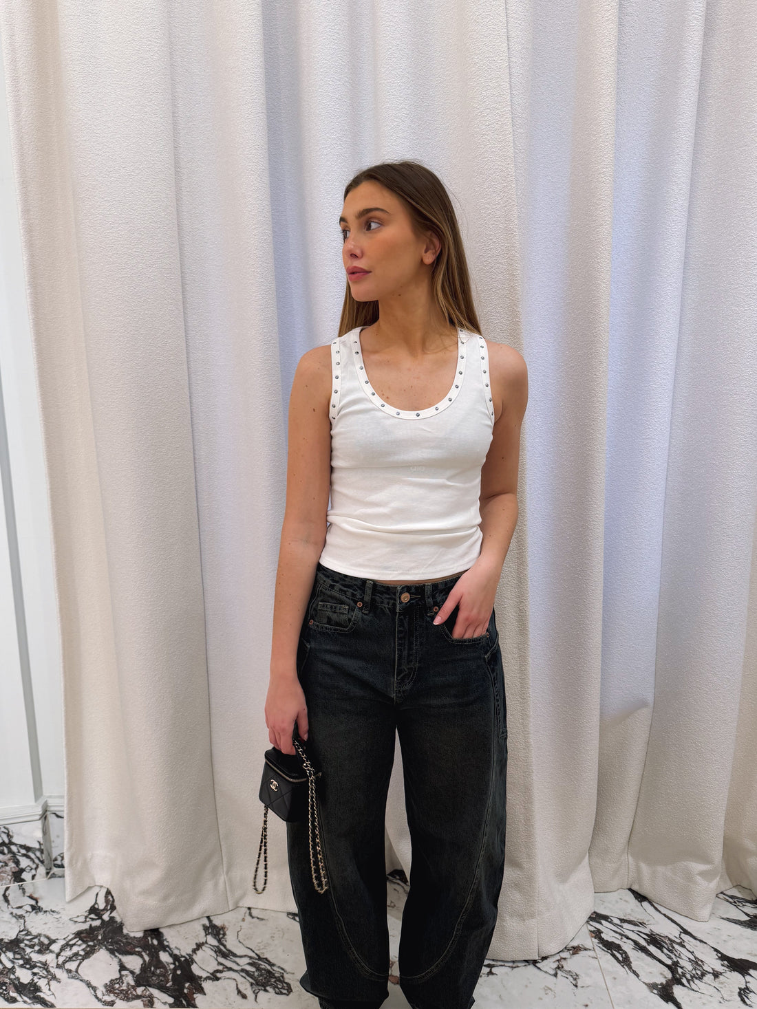 Débardeur Kylie blanc