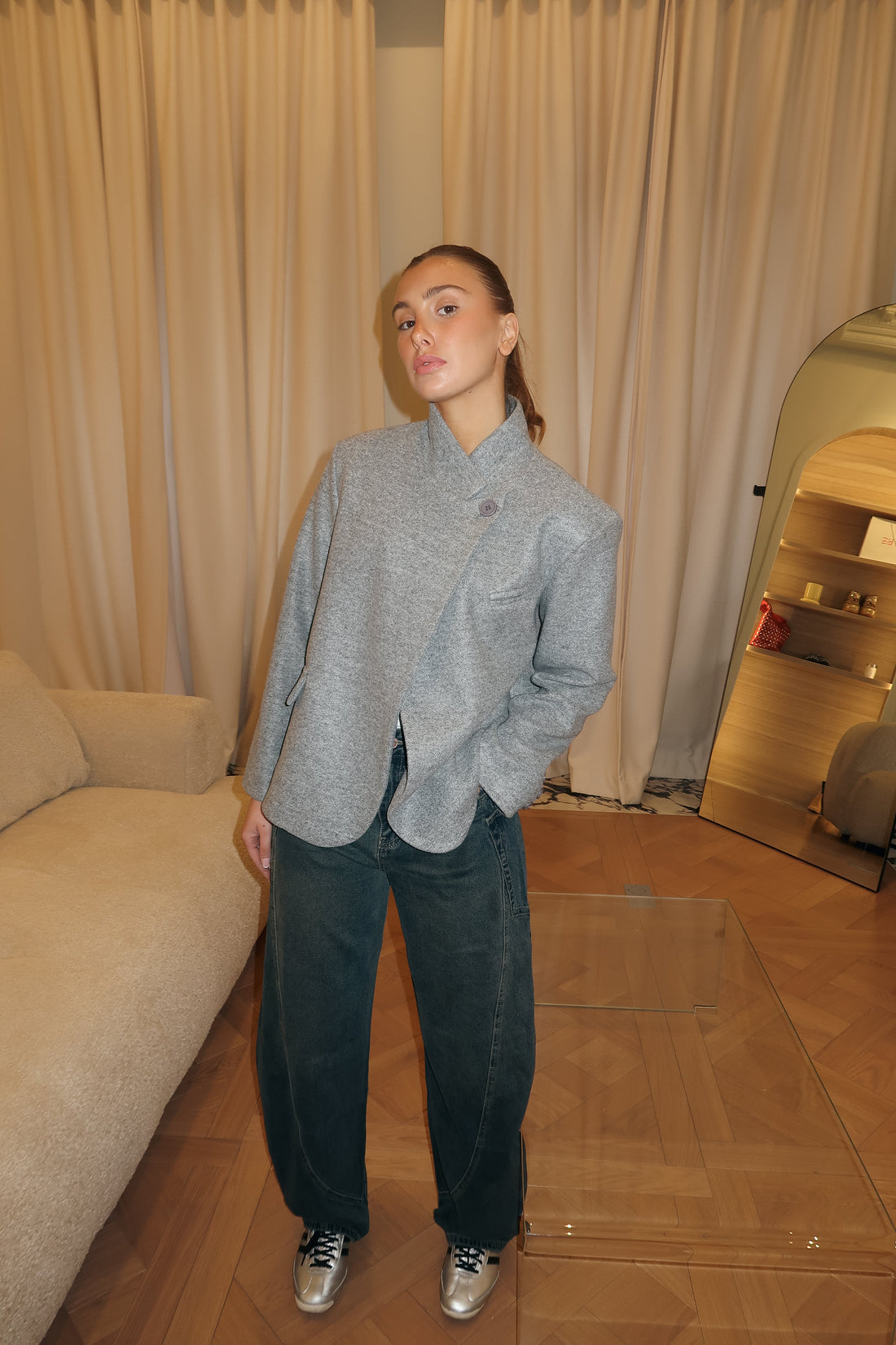 Blazer Naomi gris