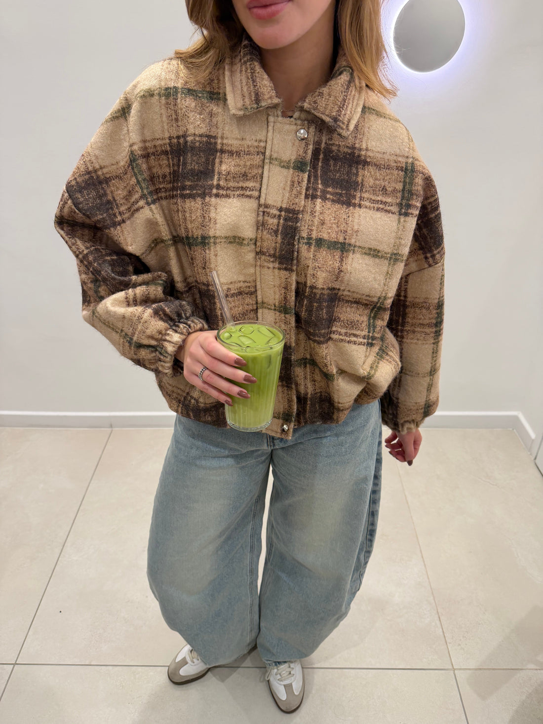 Bomber Angie beige