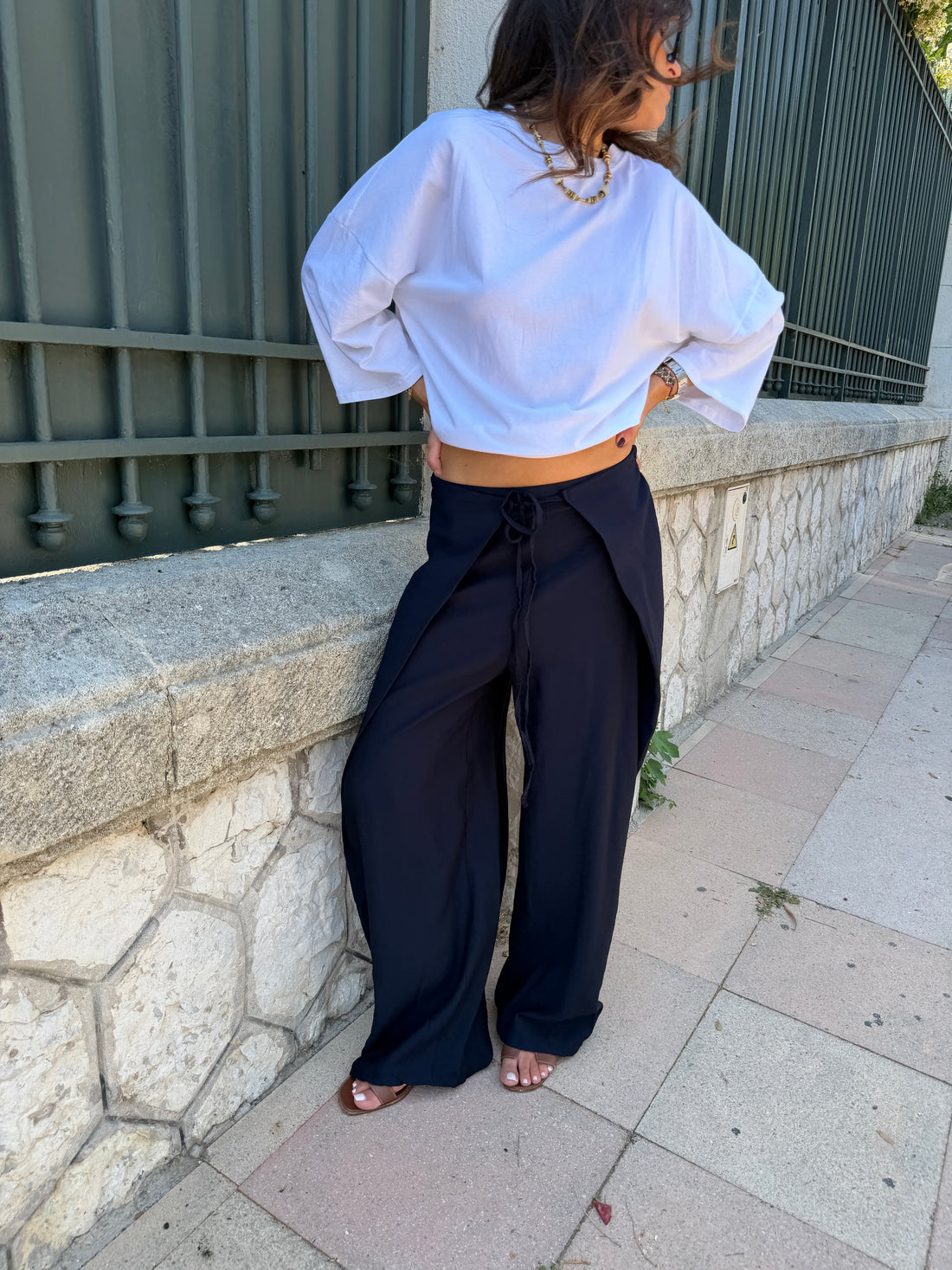 Pantalon Delphine bleu marine