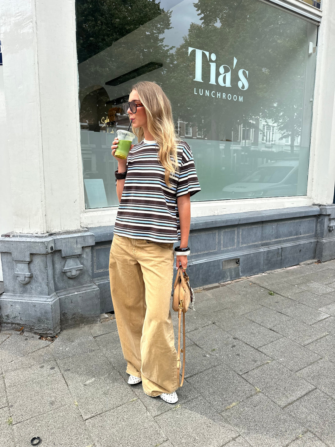 Tee-shirt Sandrine bleu
