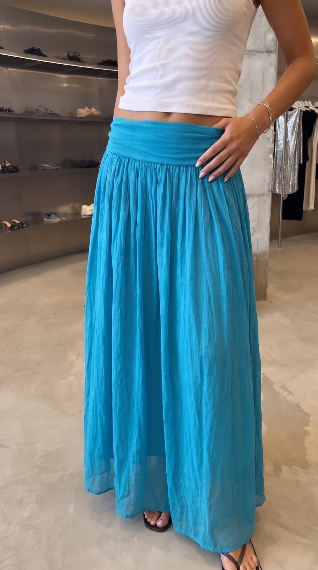 Jupe Hannah bleu
