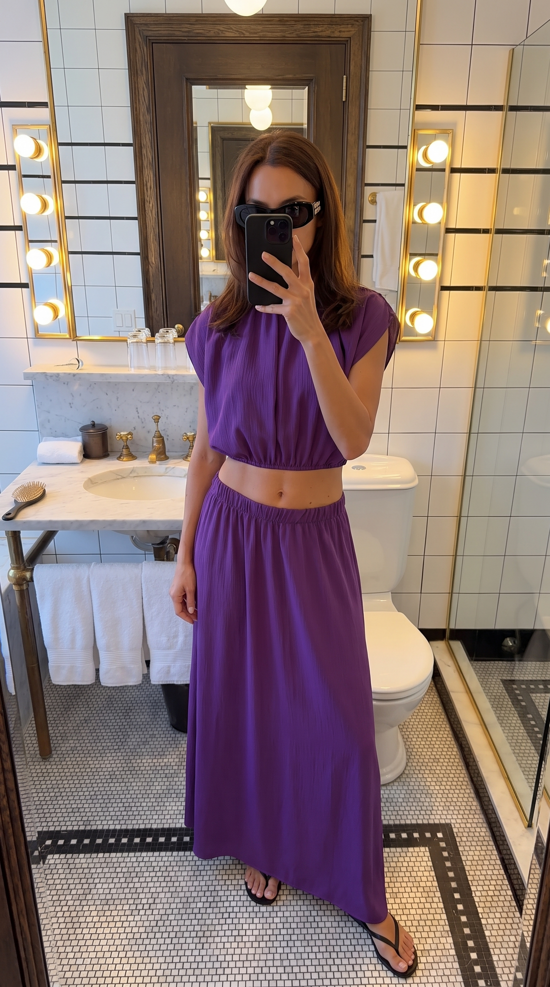 Ensemble Micaela violet