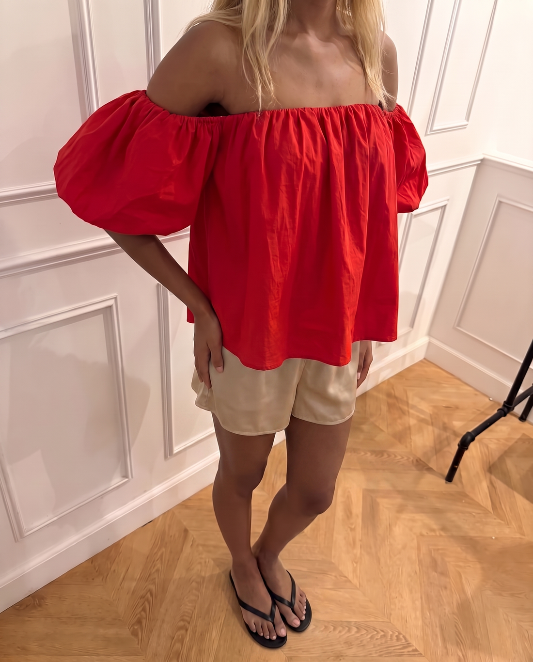 Haut Maude rouge